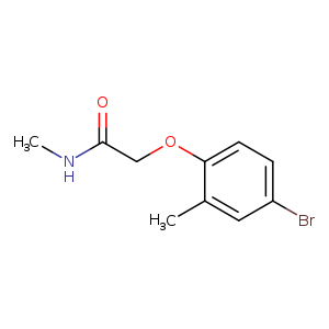 2-(4-bromo-2-methylphenoxy)-N-methylacetamide