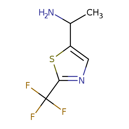 1-[2-(trifluoromethyl)-1,3-thiazol-5-yl]ethan-1-amine