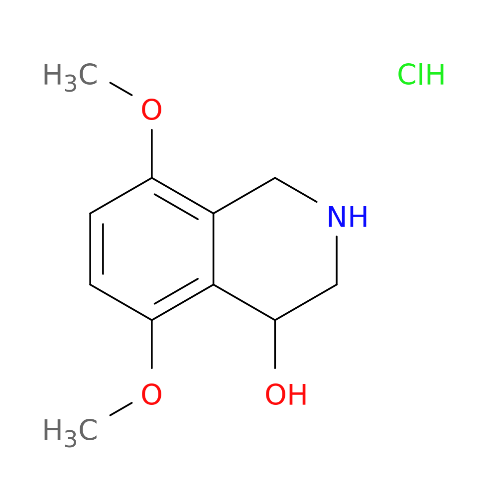 5,8-dimethoxy-1,2,3,4-tetrahydroisoquinolin-4-ol hydrochloride