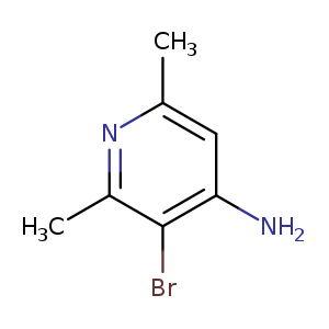4-Pyridinamine, 3-bromo-2,6-dimethyl-