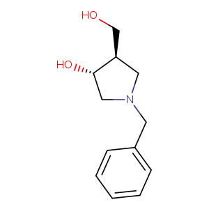 (3R,4R)-1-Benzyl-4-hydroxy-3-pyrrolidinemethanol