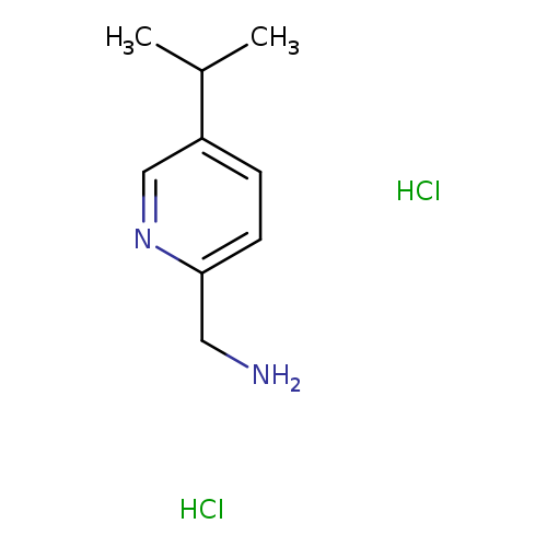 1-[5-(propan-2-yl)pyridin-2-yl]methanamine dihydrochloride