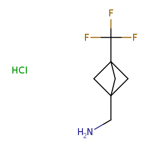 [3-(TRIFLUOROMETHYL)BICYCLO[1.1.1]PENTAN-1-YL]METHANAMINE HYDROCHLORIDE