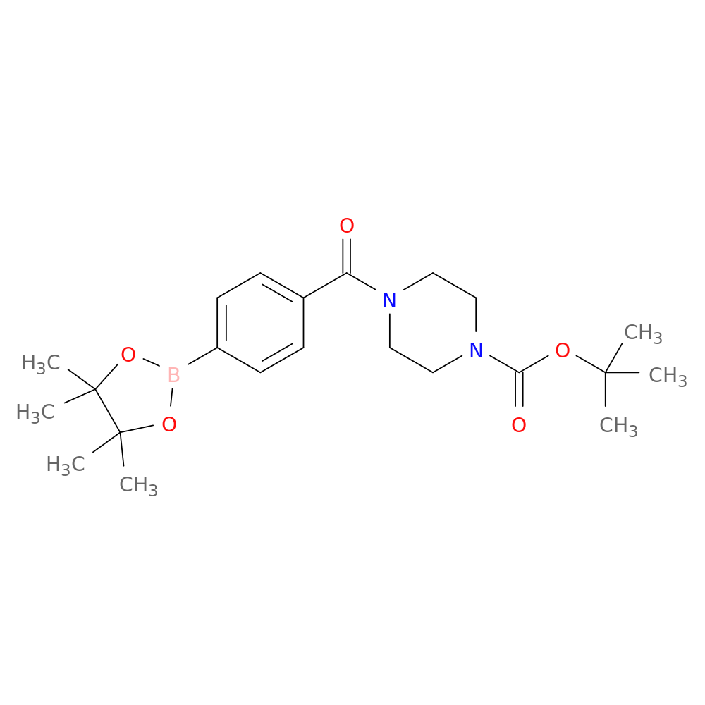1,1-Dimethylethyl 4-[4-(4,4,5,5-tetramethyl-1,3,2-dioxaborolan-2-yl)benzoyl]-1-piperazinecarboxylate