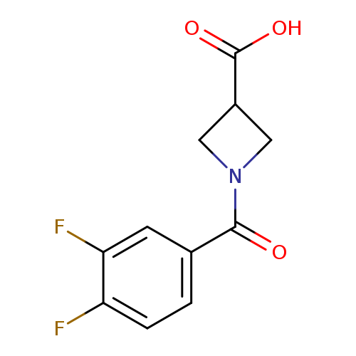 1-(3,4-DIFLUOROBENZOYL)AZETIDINE-3-CARBOXYLIC ACID