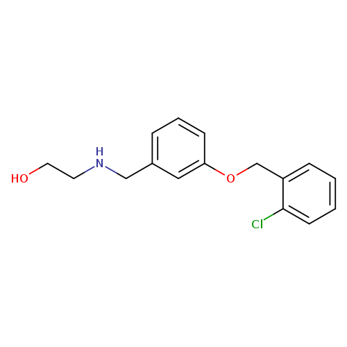 2-[({3-[(2-chlorophenyl)methoxy]phenyl}methyl)amino]ethan-1-ol