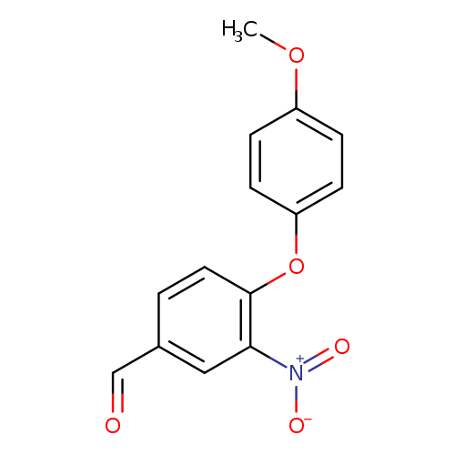 4-(4-Methoxyphenoxy)-3-nitrobenzaldehyde