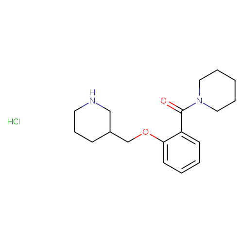 Piperidin-1-yl(2-(piperidin-3-ylmethoxy)phenyl)methanone hydrochloride