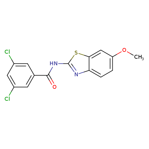 3,5-dichloro-N-(6-methoxy-1,3-benzothiazol-2-yl)benzamide