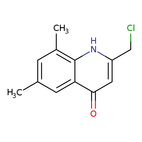 2-(Chloromethyl)-6,8-dimethylquinolin-4(1H)-one
