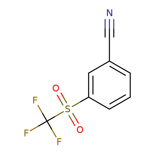 3-Trifluoromethanesulfonylbenzonitrile
