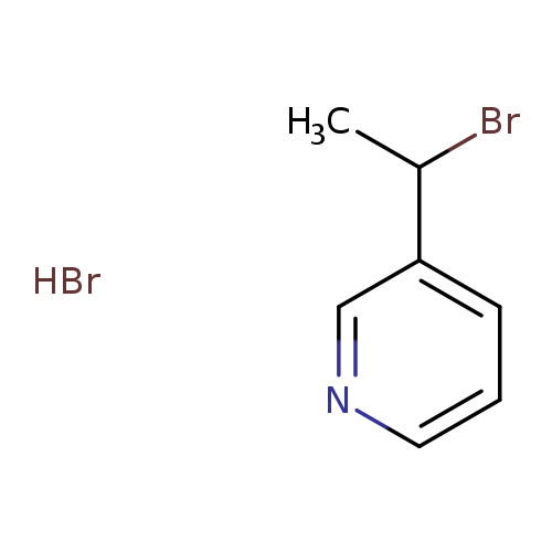 3-(1-bromoethyl)pyridine hydrobromide