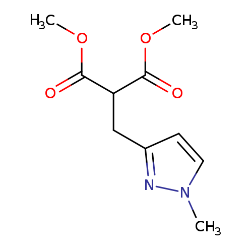 1,3-dimethyl 2-[(1-methyl-1H-pyrazol-3-yl)methyl]propanedioate
