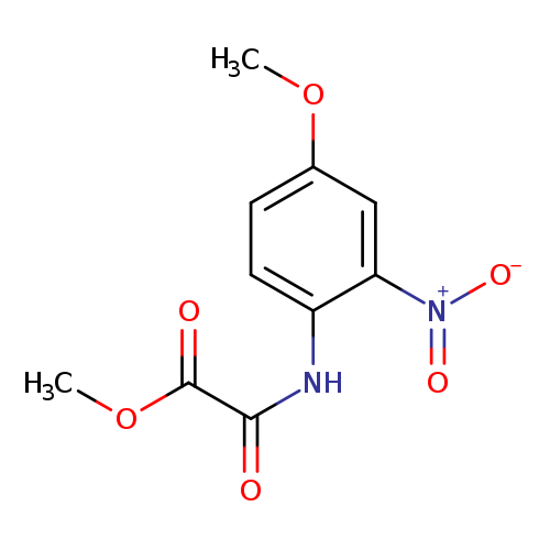methyl [(4-methoxy-2-nitrophenyl)carbamoyl]formate