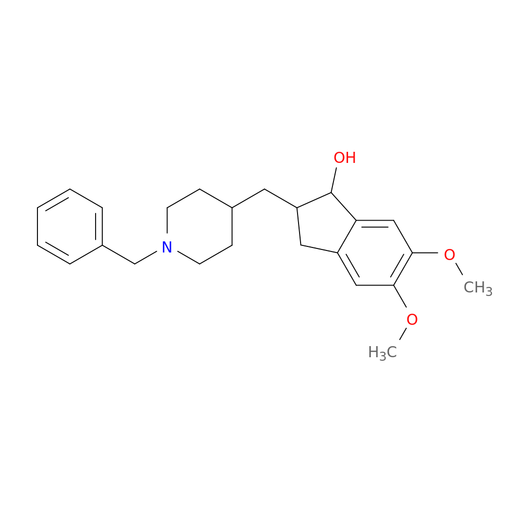 2-((1-BENZYLPIPERIDIN-4-YL)METHYL)-5,6-DIMETHOXY-2,3-DIHYDRO-1H-INDEN-1-OL