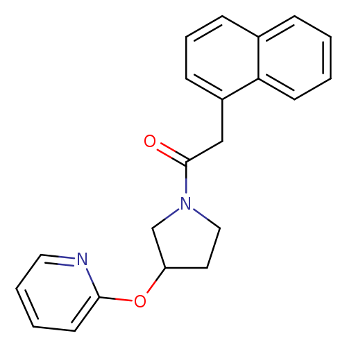 2-(naphthalen-1-yl)-1-[3-(pyridin-2-yloxy)pyrrolidin-1-yl]ethan-1-one
