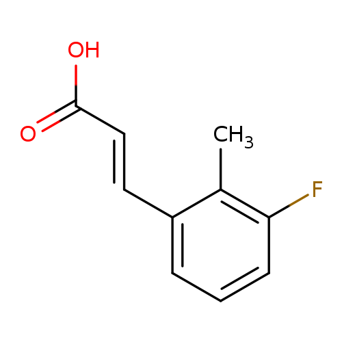 2-Propenoic acid, 3-(3-fluoro-2-methylphenyl)-, (2E)-