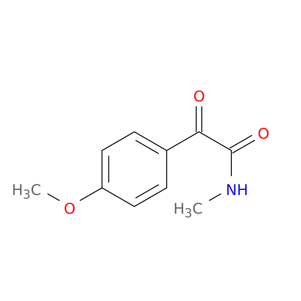 2-(4-methoxyphenyl)-N-methyl-2-oxoacetamide