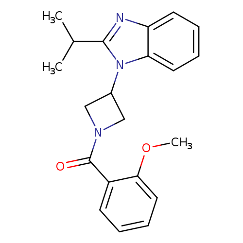 1-[1-(2-methoxybenzoyl)azetidin-3-yl]-2-(propan-2-yl)-1H-1,3-benzodiazole