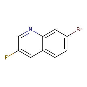 Quinoline, 7-​bromo-​3-​fluoro-