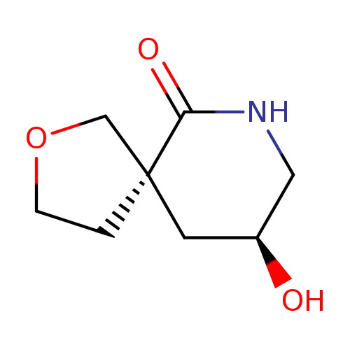 rac-(5R,9R)-9-hydroxy-2-oxa-7-azaspiro[4.5]decan-6-one