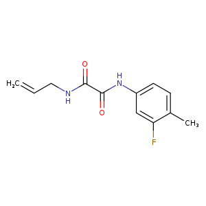 N'-(3-fluoro-4-methylphenyl)-N-(prop-2-en-1-yl)ethanediamide