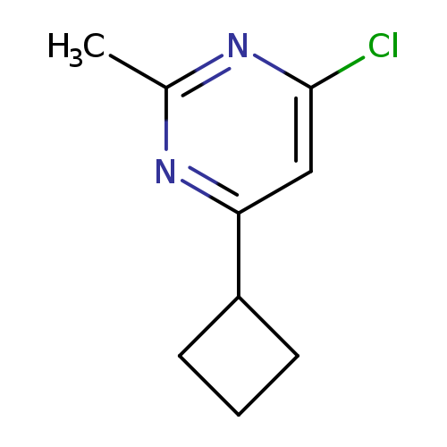 4-CHLORO-6-CYCLOBUTYL-2-METHYLPYRIMIDINE