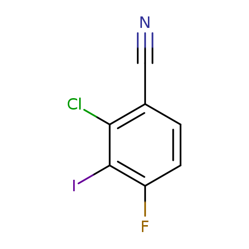 2-Chloro-4-fluoro-3-iodobenzonitrile