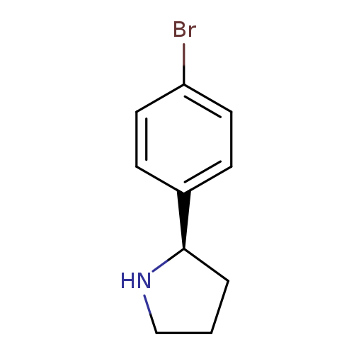 (2R)-2-(4-Bromophenyl)pyrrolidine