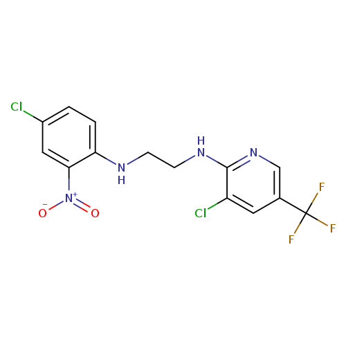 N2-(4-chloro-2-nitrophenyl)-N1-[3-chloro-5-(trifluoromethyl)pyridin-2-yl]ethane-1,2-diamine