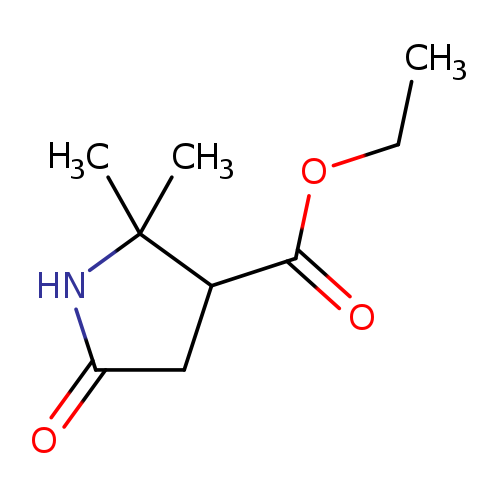 ethyl 2,2-dimethyl-5-oxopyrrolidine-3-carboxylate