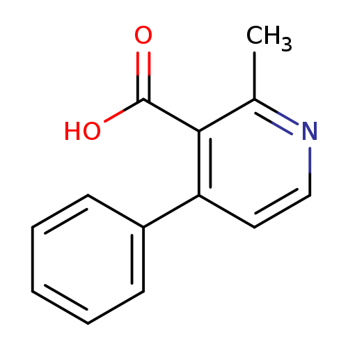 2-methyl-4-phenylnicotinic acid