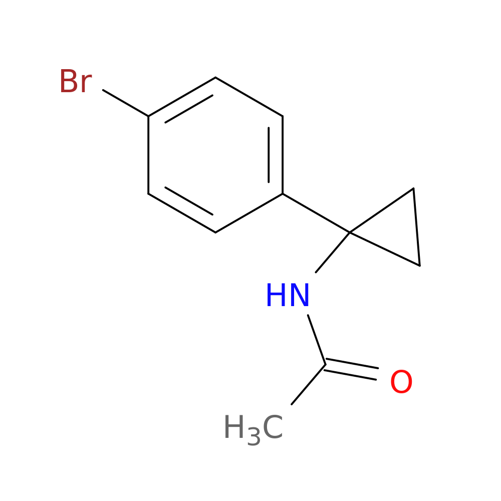 N-[1-(4-Bromophenyl)cyclopropyl]acetamide