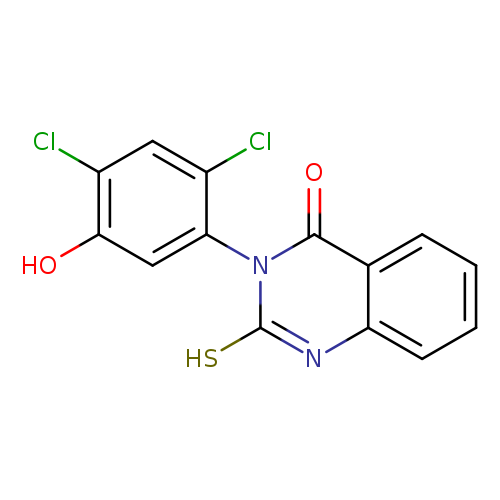 3-(2,4-dichloro-5-hydroxyphenyl)-2-sulfanyl-3,4-dihydroquinazolin-4-one