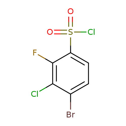4-Bromo-3-chloro-2-fluorobenzenesulfonyl chloride