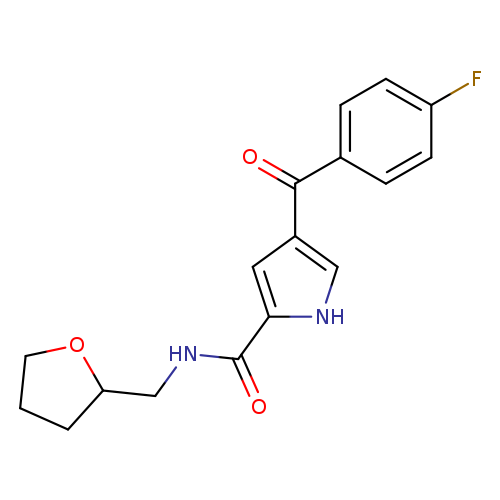 4-(4-fluorobenzoyl)-N-[(oxolan-2-yl)methyl]-1H-pyrrole-2-carboxamide