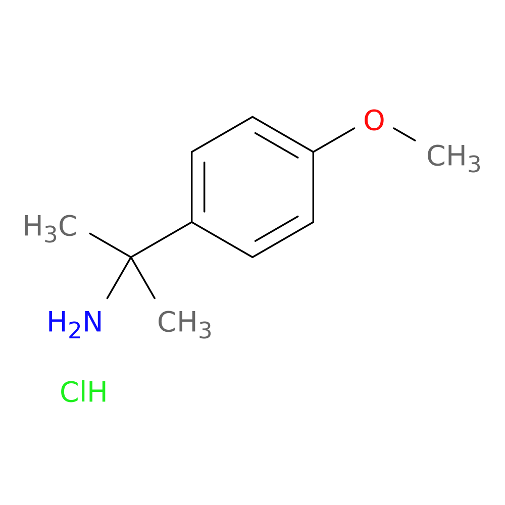 2-(4-Methoxyphenyl)propan-2-amine, HCl