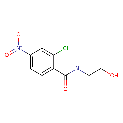 2-chloro-N-(2-hydroxyethyl)-4-nitrobenzamide