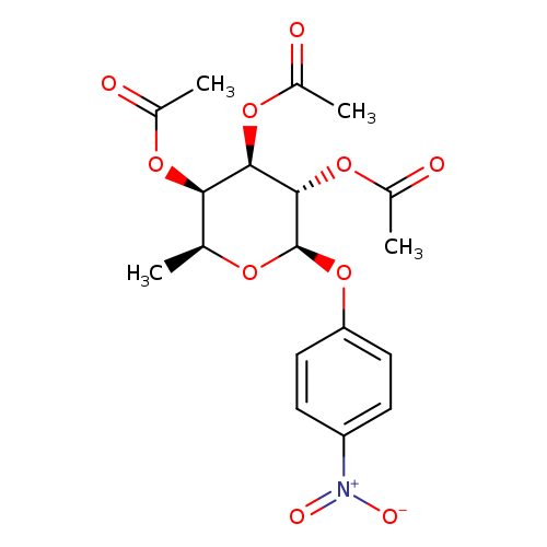 β-L-Galactopyranoside, 4-nitrophenyl 6-deoxy-, 2,3,4-triacetate