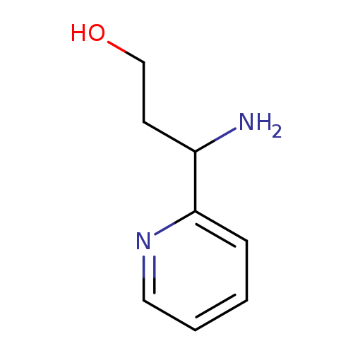 3-amino-3-(pyridin-2-yl)propan-1-ol