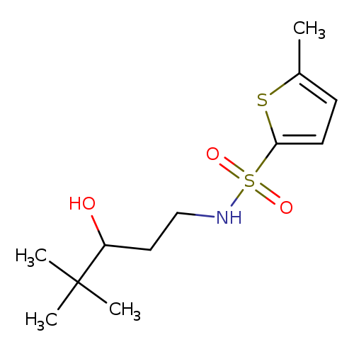 N-(3-hydroxy-4,4-dimethylpentyl)-5-methylthiophene-2-sulfonamide