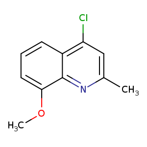 4-Chloro-8-methoxy-2-methylquinoline
