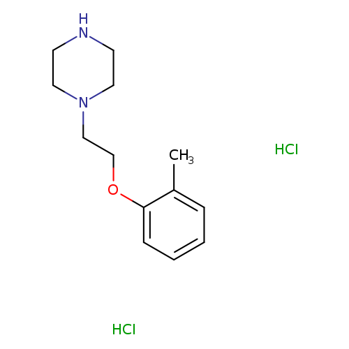 1-[2-(2-methylphenoxy)ethyl]piperazine dihydrochloride