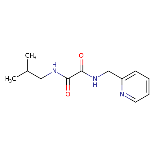 N-(2-methylpropyl)-N'-[(pyridin-2-yl)methyl]ethanediamide