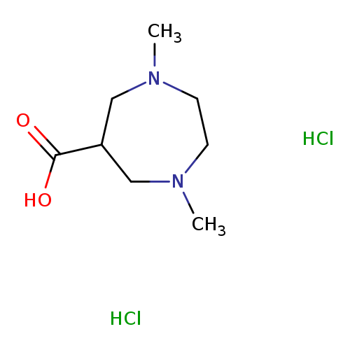 1,4-dimethyl-1,4-diazepane-6-carboxylic acid dihydrochloride