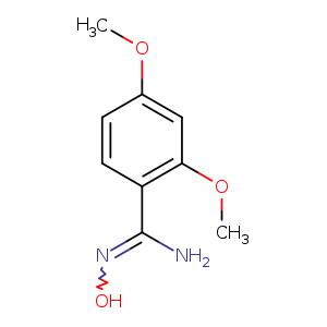 N'-hydroxy-2,4-dimethoxybenzene-1-carboximidamide