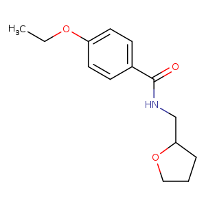 4-ethoxy-N-(tetrahydro-2-furanylmethyl)benzamide