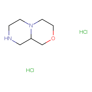 Pyrazino[2,1-c][1,4]oxazine, octahydro-, hydrochloride (1:2)