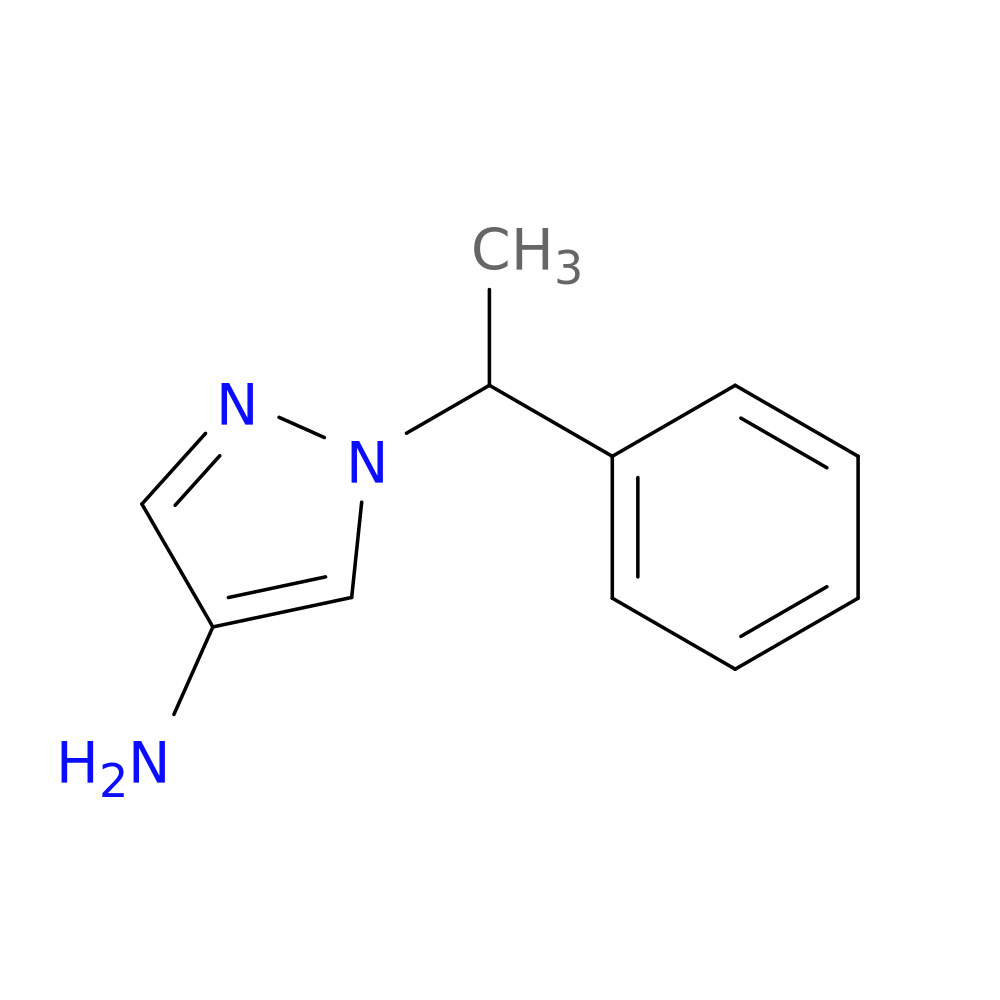 1-(1-Phenylethyl)-1H-pyrazol-4-amine