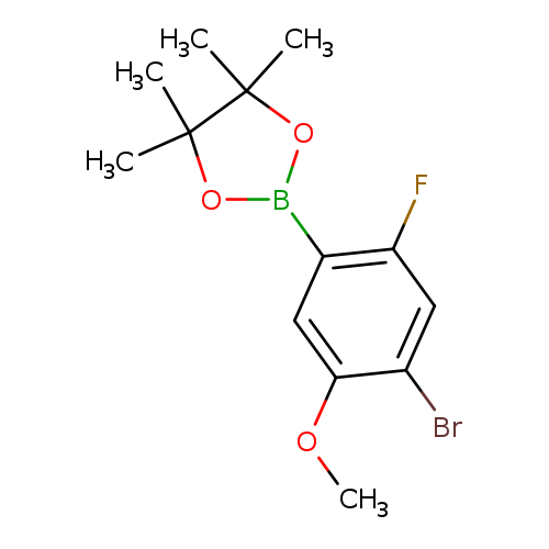 4-Bromo-2-fluoro-5-methoxyphenylboronic acid, pinacol ester